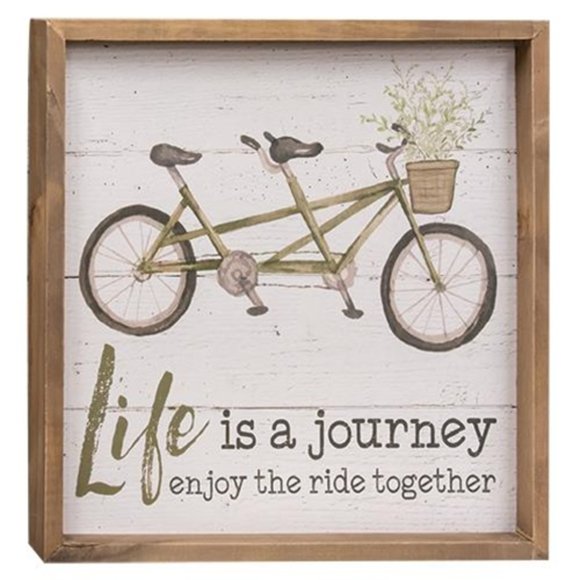 Other - NWT Enjoy Ride Together Framed Sign